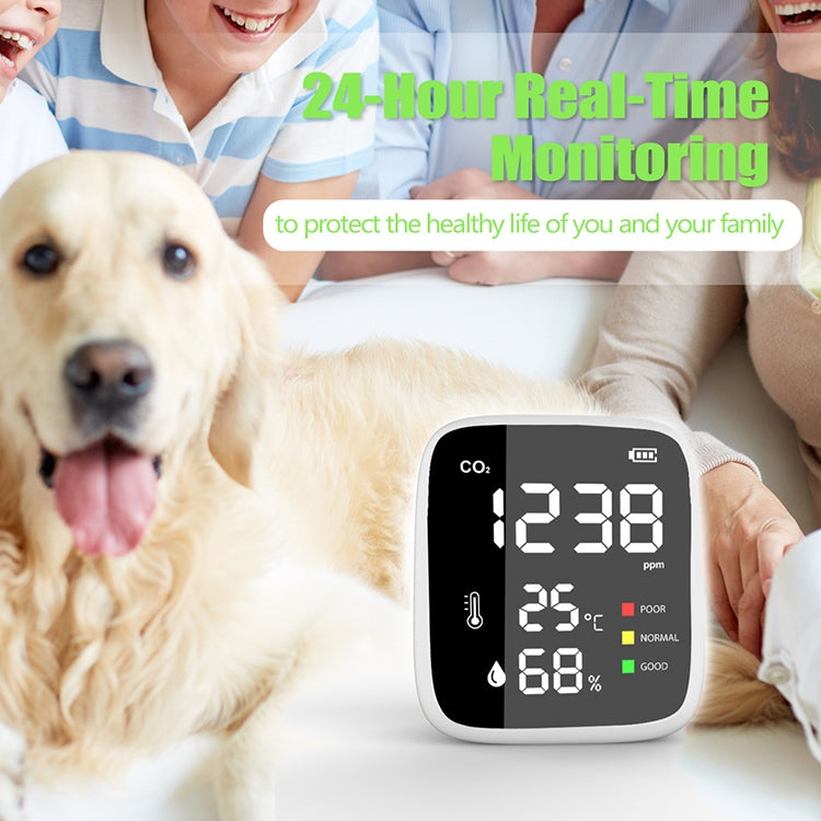 DM1308B Carbon Dioxide Detector Concentration Monitor with LED Display, DM1308B DM1308B Carbon Dioxide Detector Concentration Monitor with LED Display, DM1308B